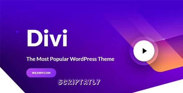 Divi Theme – The Most Popular WordPress Theme