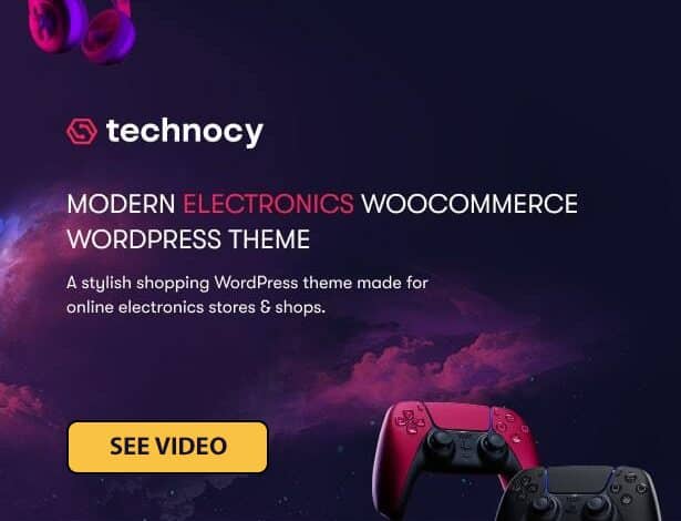 Technocy Electronics Store WooCommerce Theme