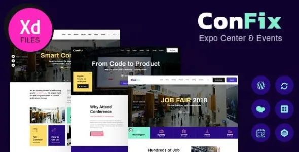 ConFix Expo & Events WordPress Theme